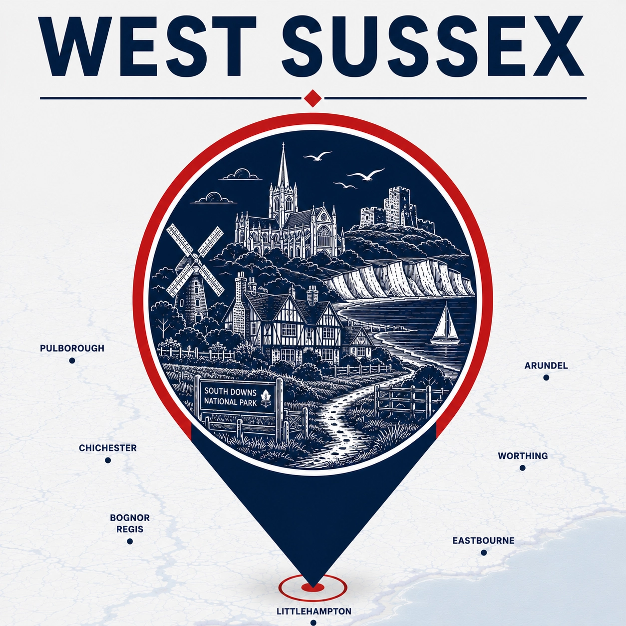 Emergency electrician coverage across West Sussex