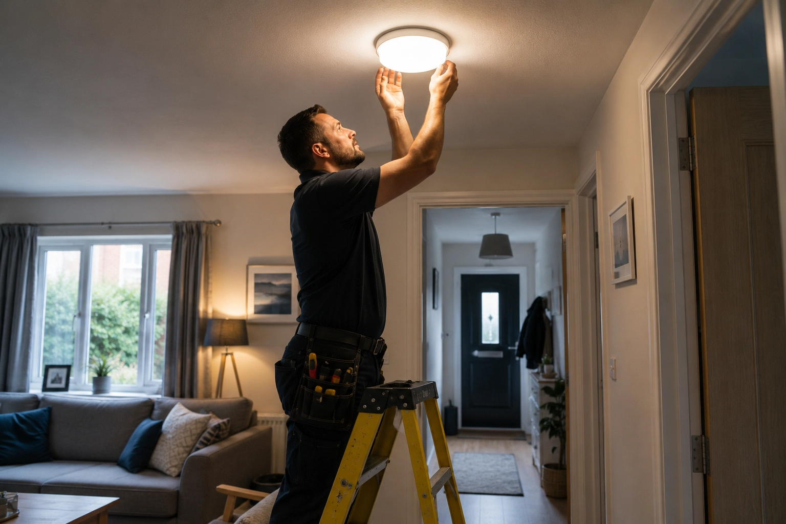 Home experiencing a sudden power cut