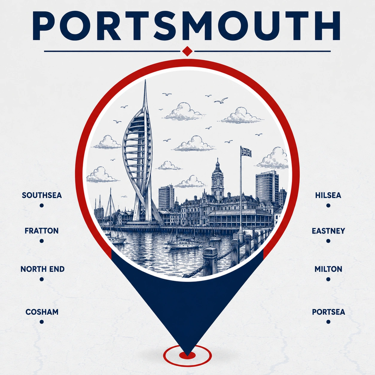 Emergency electrician coverage across Portsmouth and surrounding neighbourhoods