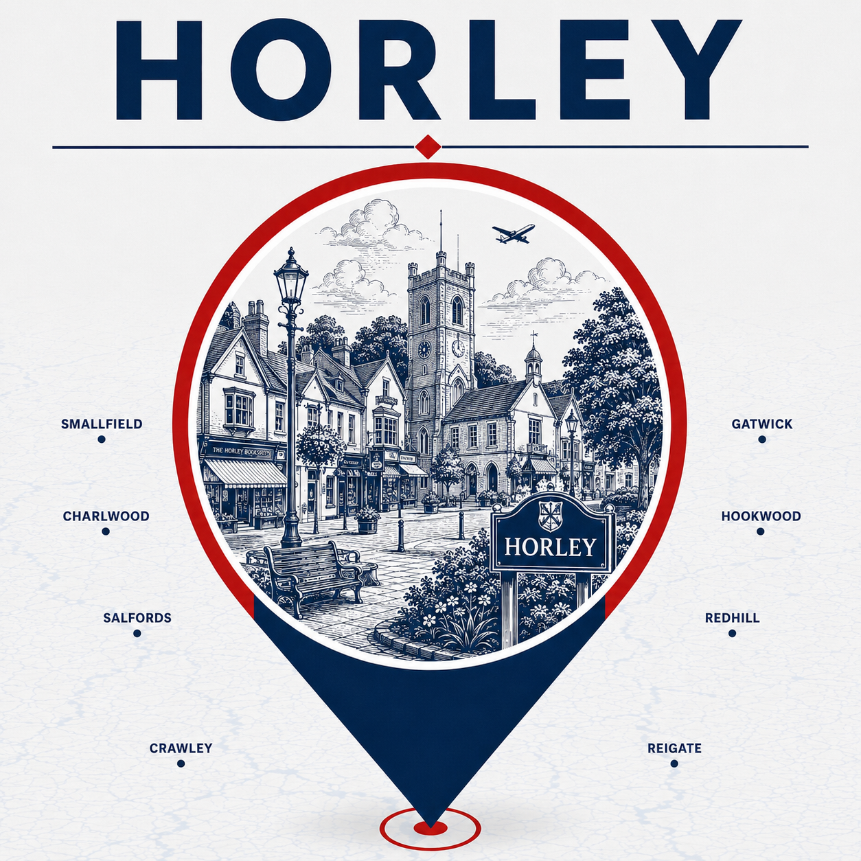 Emergency electrician service coverage across Horley and surrounding areas
