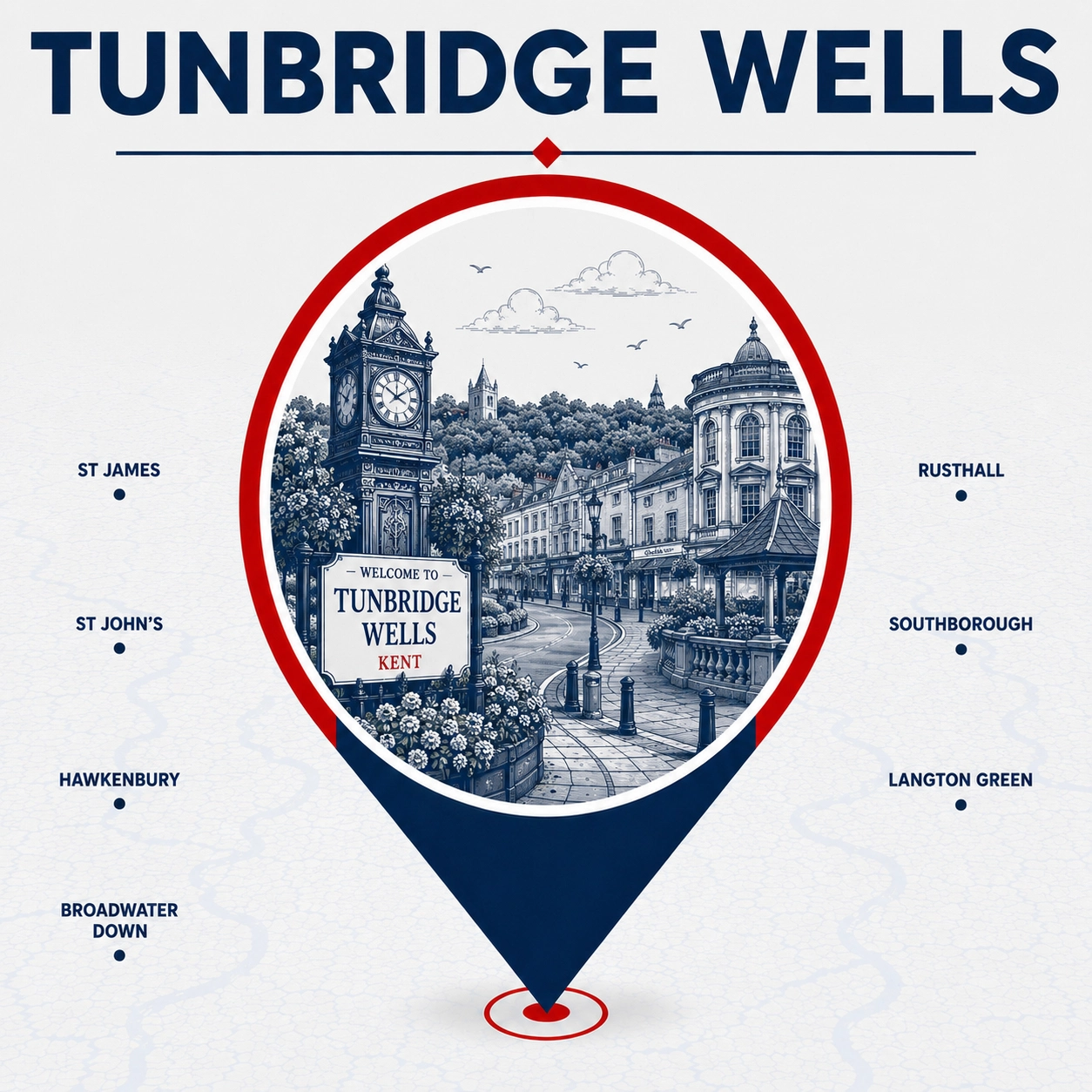 Emergency electrician coverage across Tunbridge Wells and nearby areas